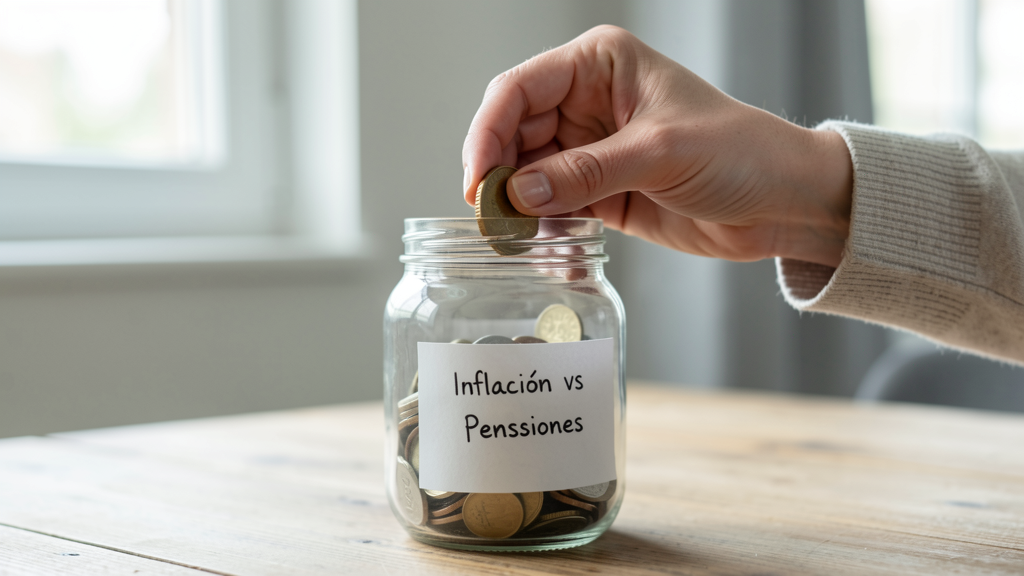 Detalle fotográfico relacionado con Inflación vs. Pensiones Privadas: Estrategias para ajustar tus aportes en 2026